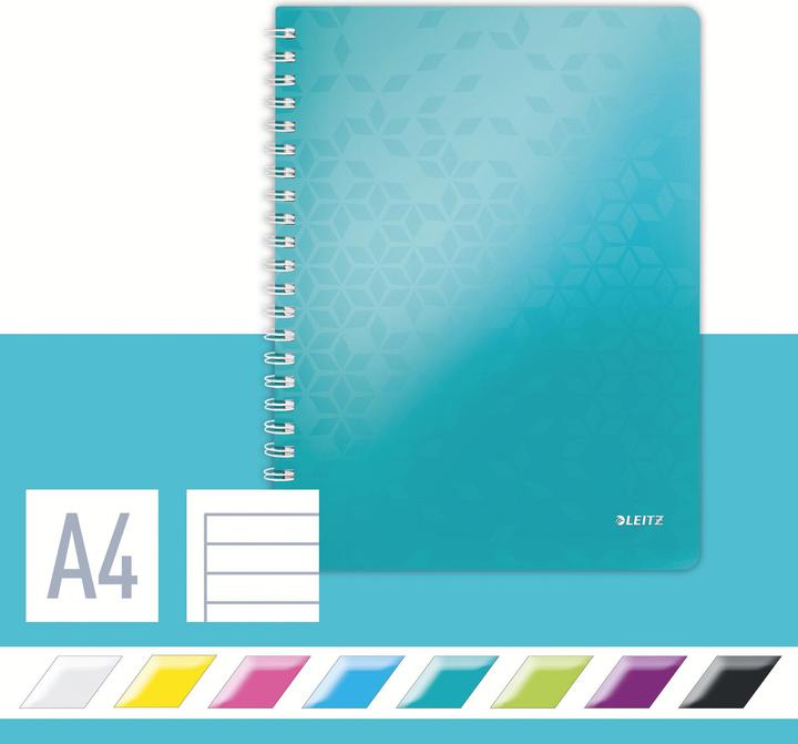 Actual product image Leitz Spiral notepad WOW (A4, Lined, Soft cover)