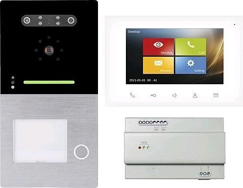 Produktbild EGB AP Set 1 FI Villa 1 Familien AP Set Gesichtserkennung