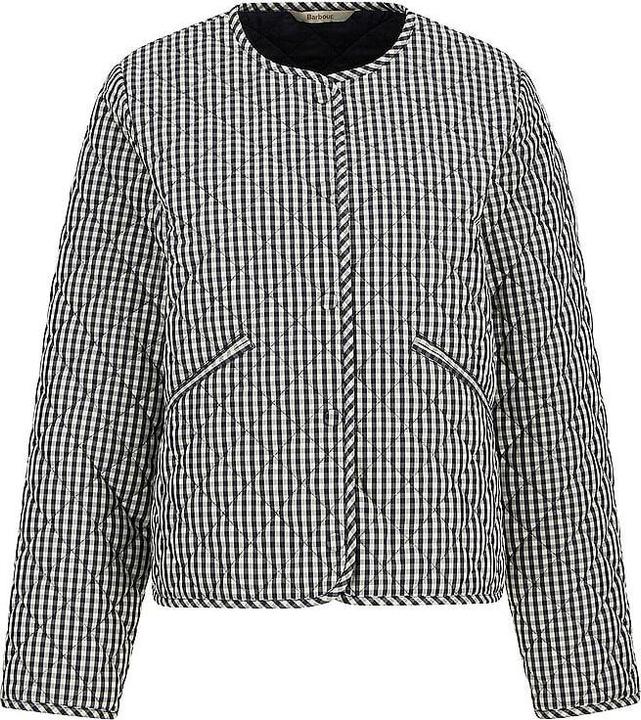 Produktbild Barbour Leichtsteppjacke CASHEL GINGHAM COLLARLESS (44)
