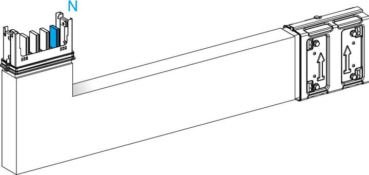 Actual product image Schneider Electric SE KSA250DLE42A KSA angle element selector length (Terminal strips)