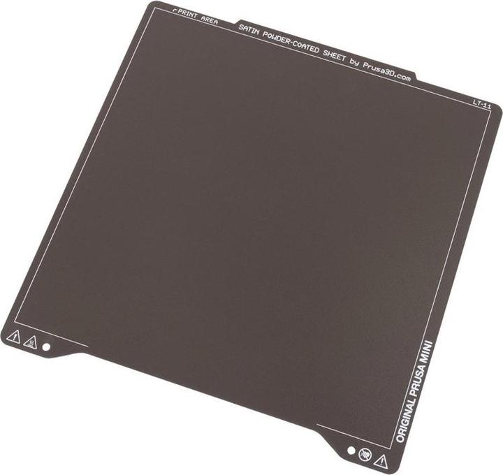 Prusa MINI Lamiera d'acciaio satinata verniciata a polvere