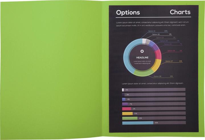 Actual product image Exacompta Collection folders - File covers (A4, 10 x)