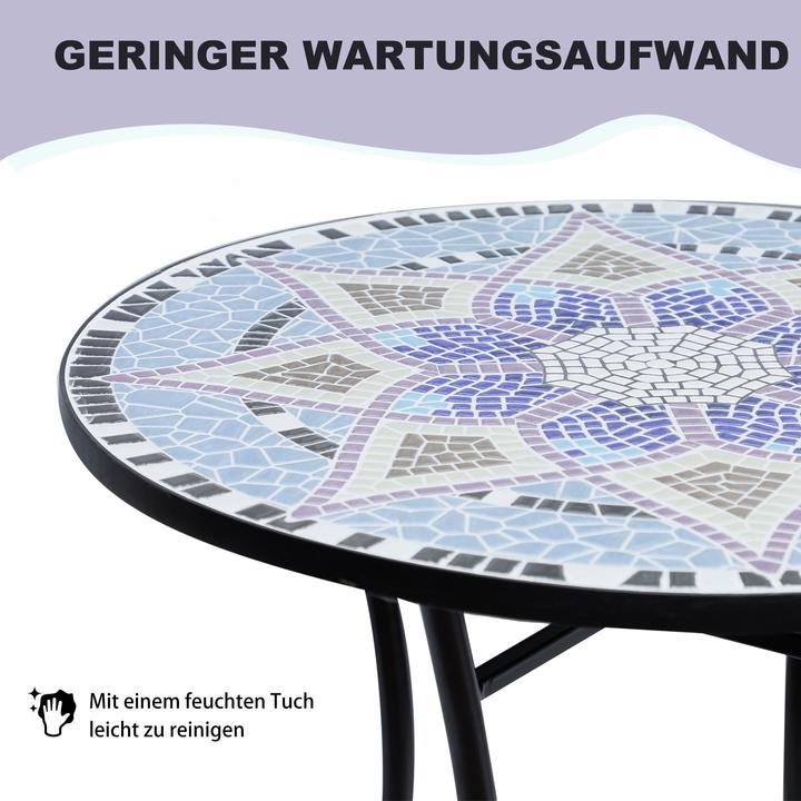 Produktbild Outsunny Mosaiktisch (60 x 71 cm)