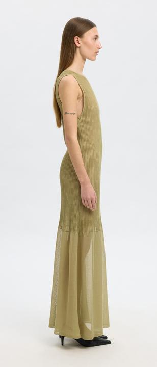 Image du produit Selected Baumwollmix Maxikleid (L)