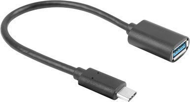 Produktbild Lanberg AD-UC-UA-04 USB Kabel USB 3.2 Gen 1 (3.1 Gen 1) USB A USB C (0.15 m, USB 3.1)