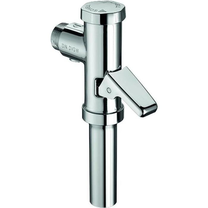 Schell, Spülkasten, WC-Druckspüler OMAT mit Hebel, 1,0-1,3 l/s chrom