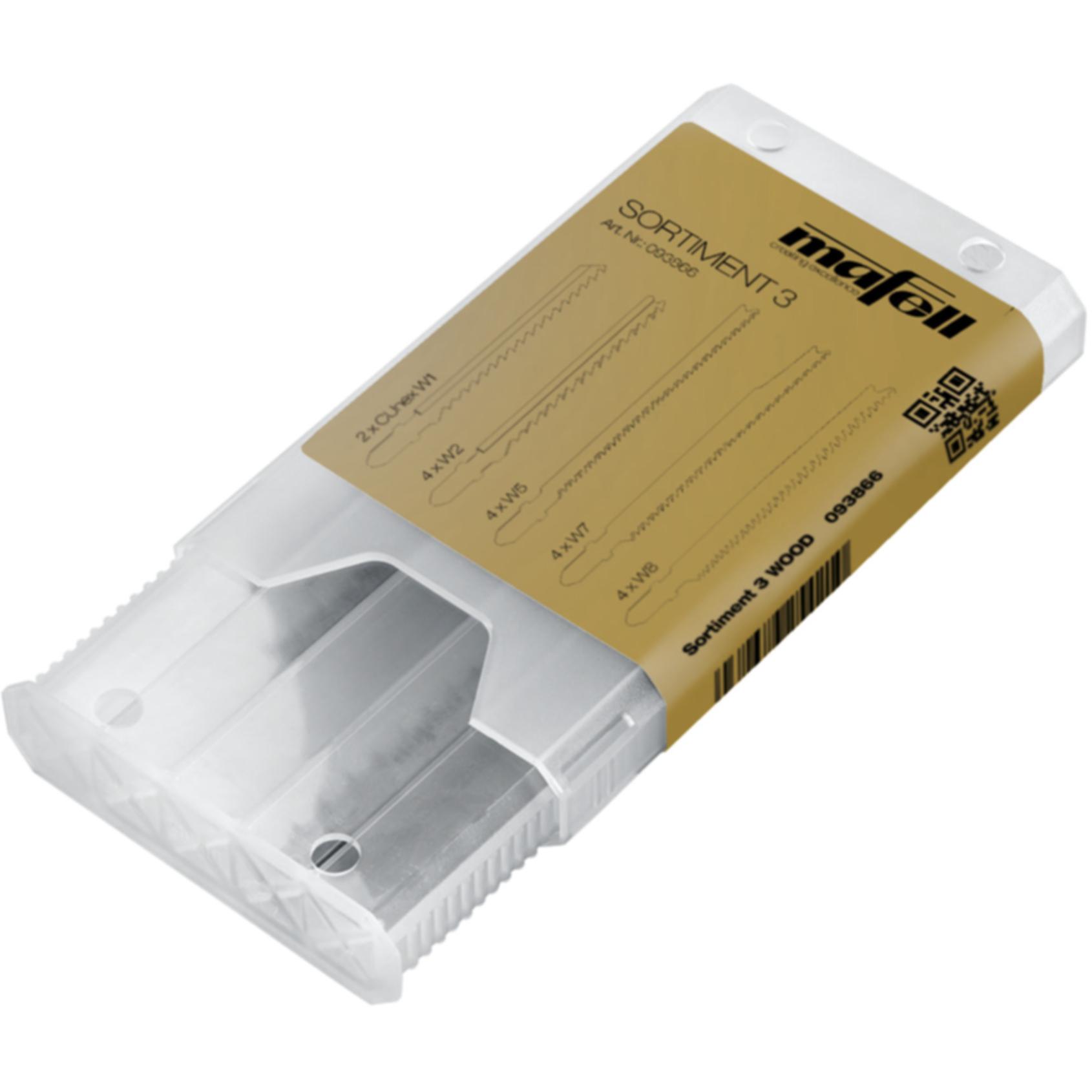 Mafell, Lama, Set di lame per sega a pendolo assortimento 3 WOOD