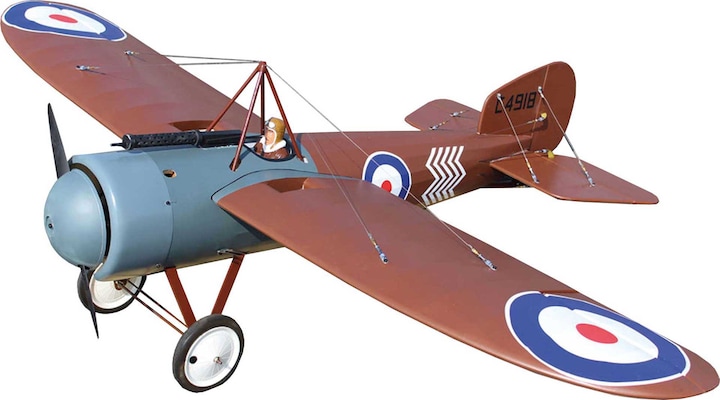 Actual product image Seagull Models bristol m1c monoplane spans 1.8m arf 71" 1:4