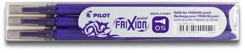 Image du produit Pilot FriXion Refill Point Set à 3 (3 pièce(s), Violet, 0.25 mm)