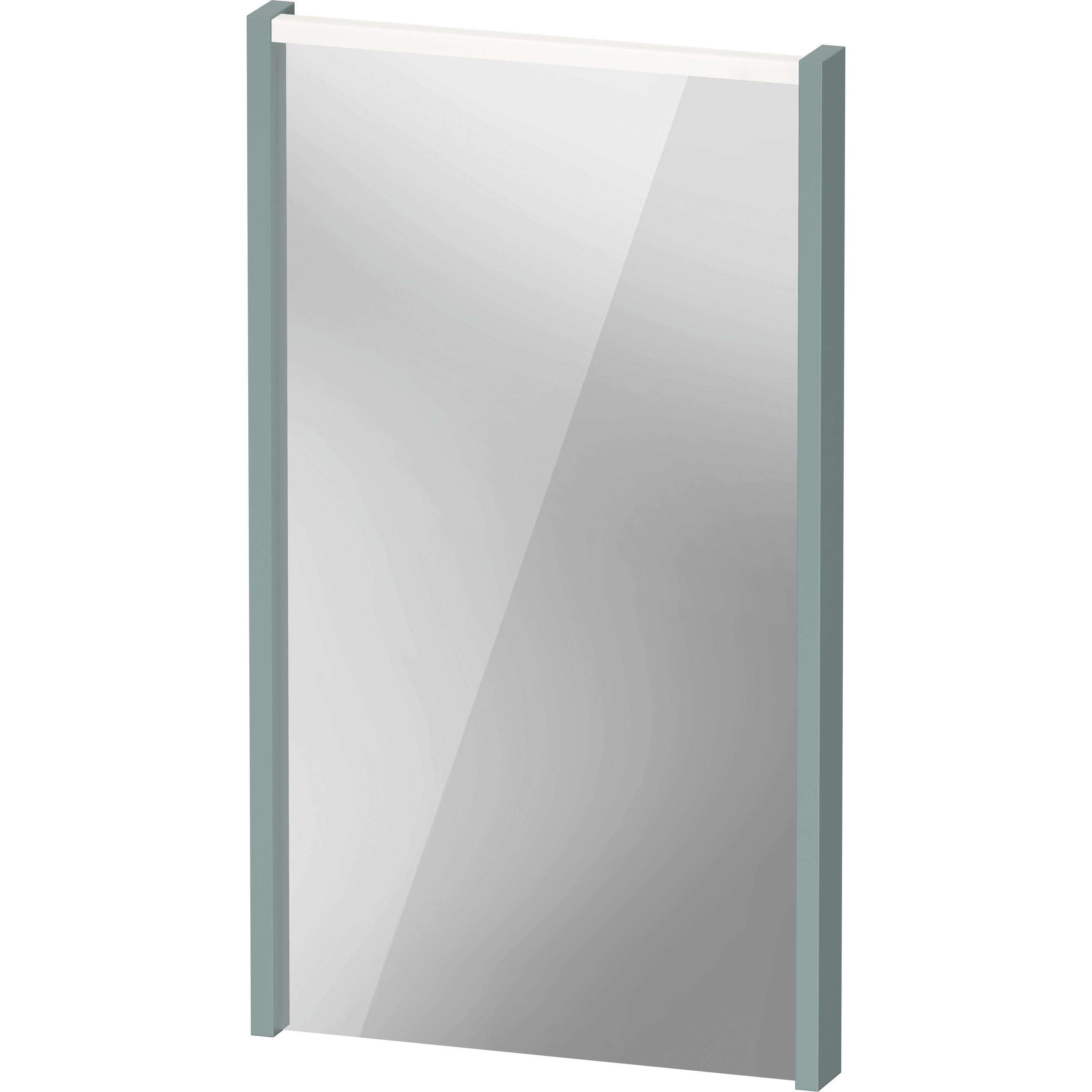Duravit, Spiegelschrank, D-Code Spiegel, LED-Lichtfeld oben, 400x700mm, externer Lichtschalter notwendig, 3 W