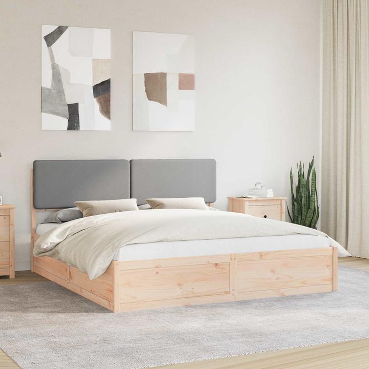 Image du produit vidaXL Moderner Bettrahmen (200 x 200 cm)