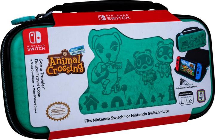 Bigben Custodia Animal Crossing Verde (Switch, Switch Lite)
