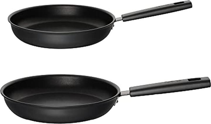 Productafbeelding Fiskars Hard Face nonstick frying pan set 24cm 28cm (Kookpotten en pannenset, Aluminium, 28 x 13 cm)