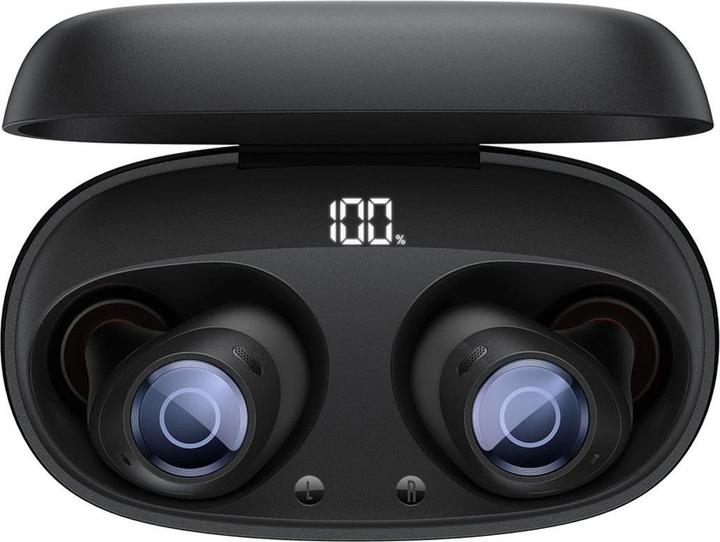 Actual product image Baseus Bowie MA20 Pro TWS Wireless Headphones with ANC and IPX6 - Black (ANC, 8 h, Wireless)