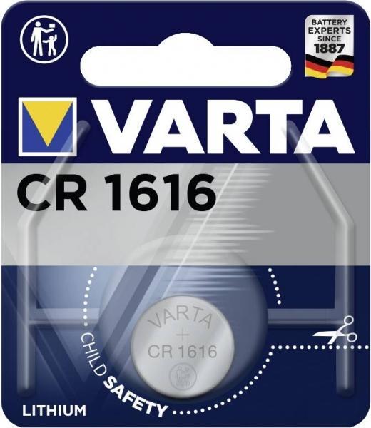 Actual product image Varta Electronics CR1616 (1 pcs., CR1616, 55 mAh)