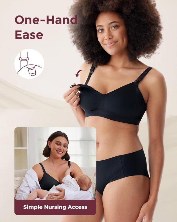 Actual product image Momcozy Nursing Bra YN21 (L) (L)