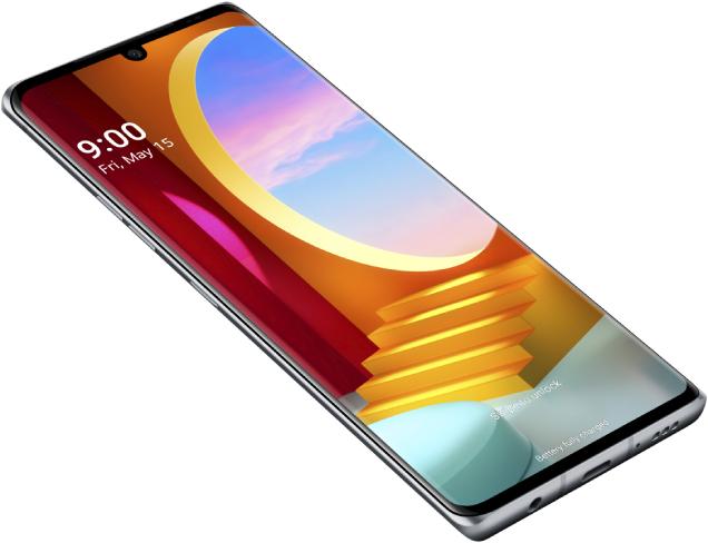 Produktbild LG Velvet (128 GB, Gray, 6.80", Single SIM, 5G)