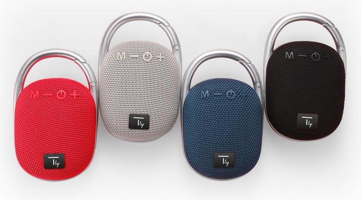 Actual product image EFB Elektronik EFB Techly Mini Wireless Speaker LED Light Handsfree TF USB Black