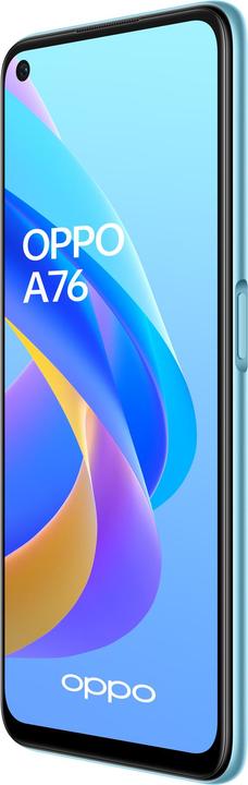 Image du produit OPPO A76 (128 Go, Bleu brillant, 6.56", Double SIM, 4G)