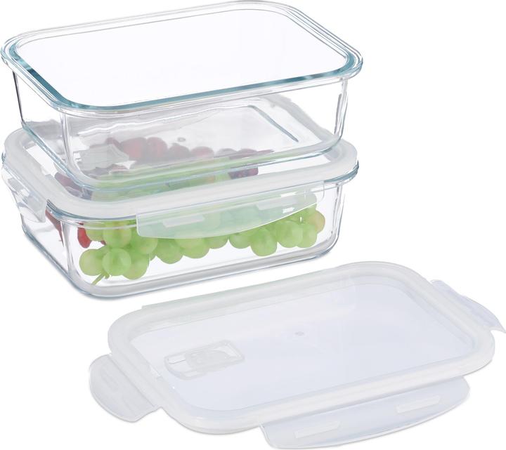 Produktbild Relaxdays Glasbehälter-Set (1.52 l)