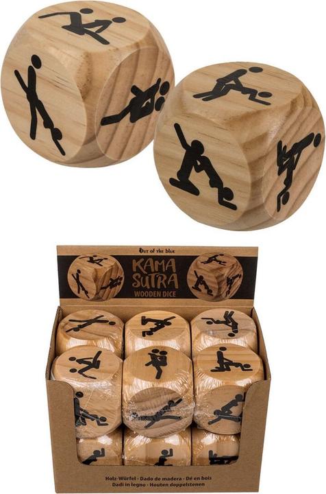 Produktbild Out of the blue Holzwürfel Kamasutra (Würfelspiel)