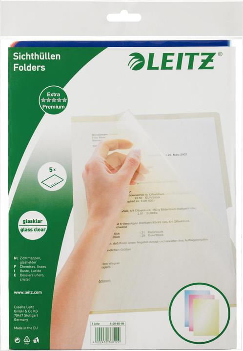 Produktbild Leitz Premium Sichthülle (A4, 10x)