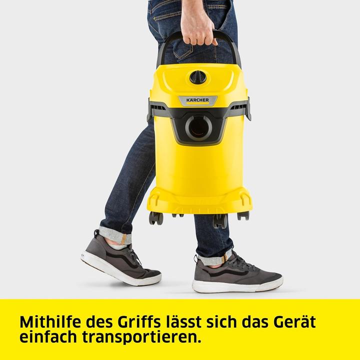 Actual product image Kärcher WD 3 V-17/4/20 Wet and Dry Vacuum Cleaner (Wet dry vacuum cleaner)