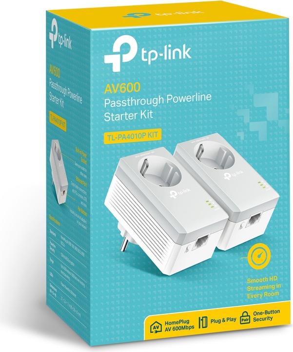 Actual product image TP-Link TL-PA4010P KIT Starter Kit (600 Mbit/s)
