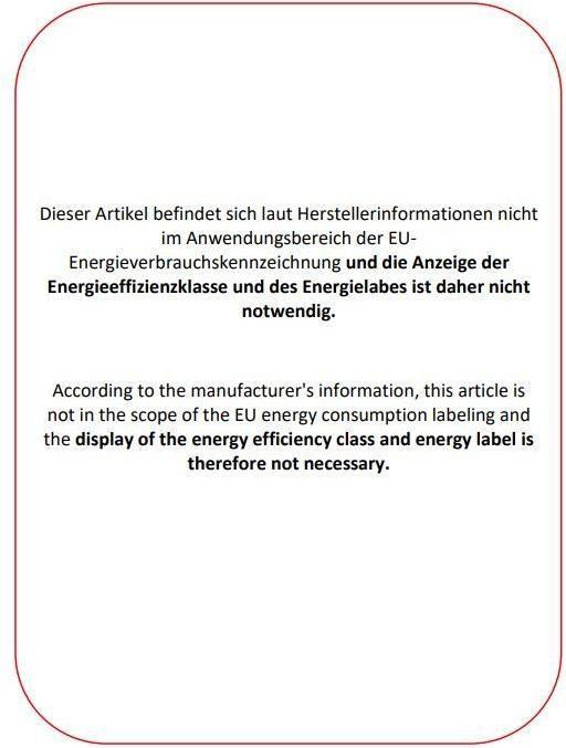 Energy Label Dometic CombiCool RF 60 Free-standing absorption refrigerator (61 l)