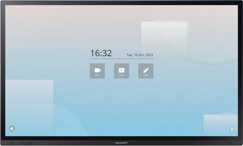 Actual product image Sharp PN-LA862 86IN IWB UHD 500 (3840 x 2160 Pixels, 86")