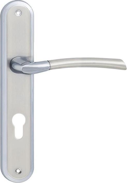 Metal-Bud Poignée De Porte Zorba 72mm Chrome/Mat Chrome