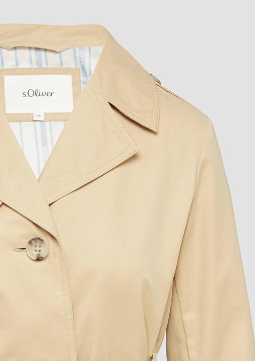 Image du produit S.Oliver Outdoor-Jacke Kurzer Trench mit Gürtel