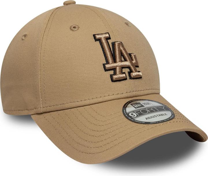 Produktbild New Era 9Forty Strapback Cap Outline La Dodgers Camel Beige (One Size)