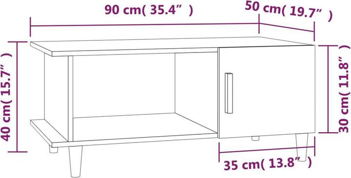 Image du produit vidaXL Henrike (50 x 90 x 40 cm)