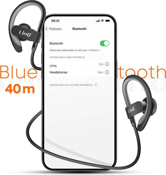 Actual product image LinQ with collar, 40m range (4 h, Wireless)