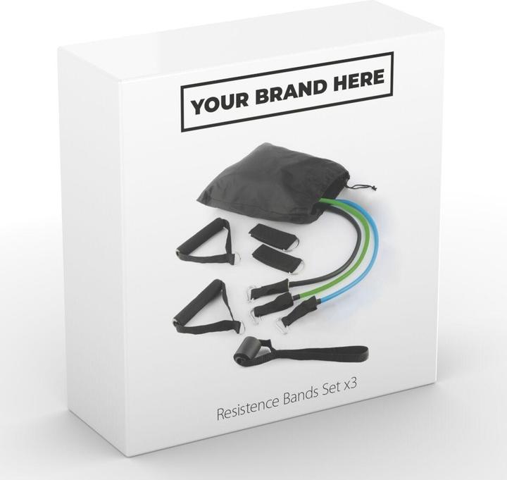 Actual product image Kioxia Resistance Bands Set (Easy, Medium, Strong)