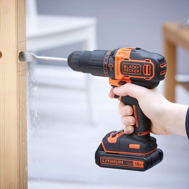 Image du produit Black & Decker & Decker BCK22S1S-QW Perceuse à percussion