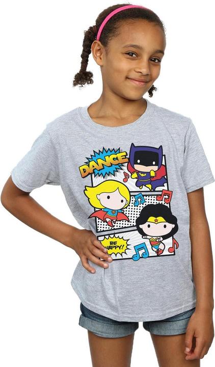 Produktbild Chibi Super Friends Dance TShirt Mädchen (152, 158)