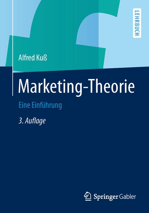 Produktbild Marketing-Theorie (Deutsch, Alfred Kuss, 2013)