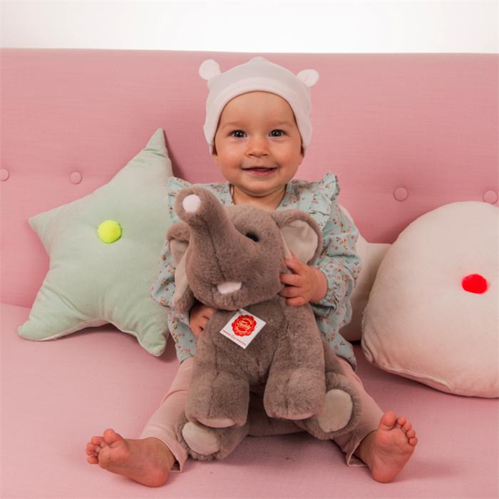 Produktbild Teddy Hermann Elefant sitzend 35cm (25 cm)