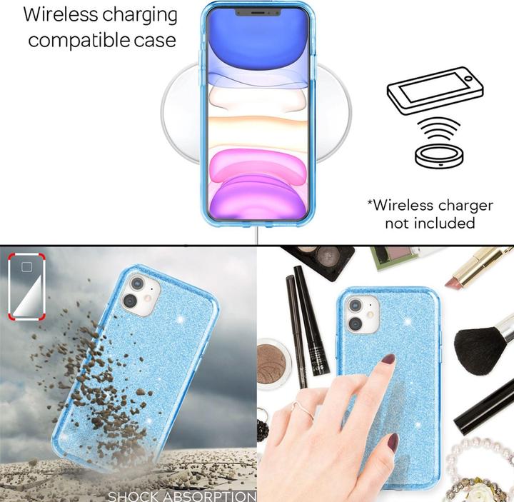 Produktbild Nalia Glitzer Hülle (Apple iPhone 11)