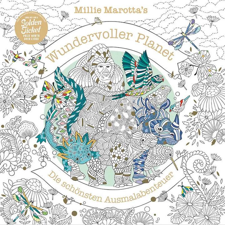 Actual product image Millie Marotta's Wonderful Planet