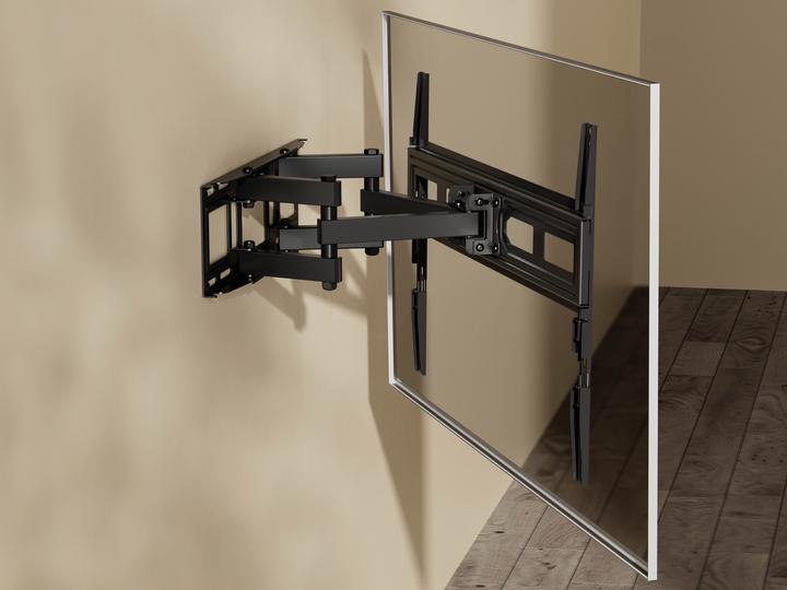 Actual product image equip Wall mount 37"-80"/40kg 1TFT 4joints Push-In-Pop (Wall, 80", 40 kg)