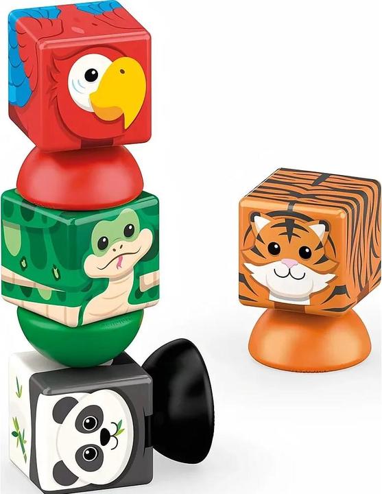Produktbild Geomag Magicube Blocks Stacking Jungle 8 Teile