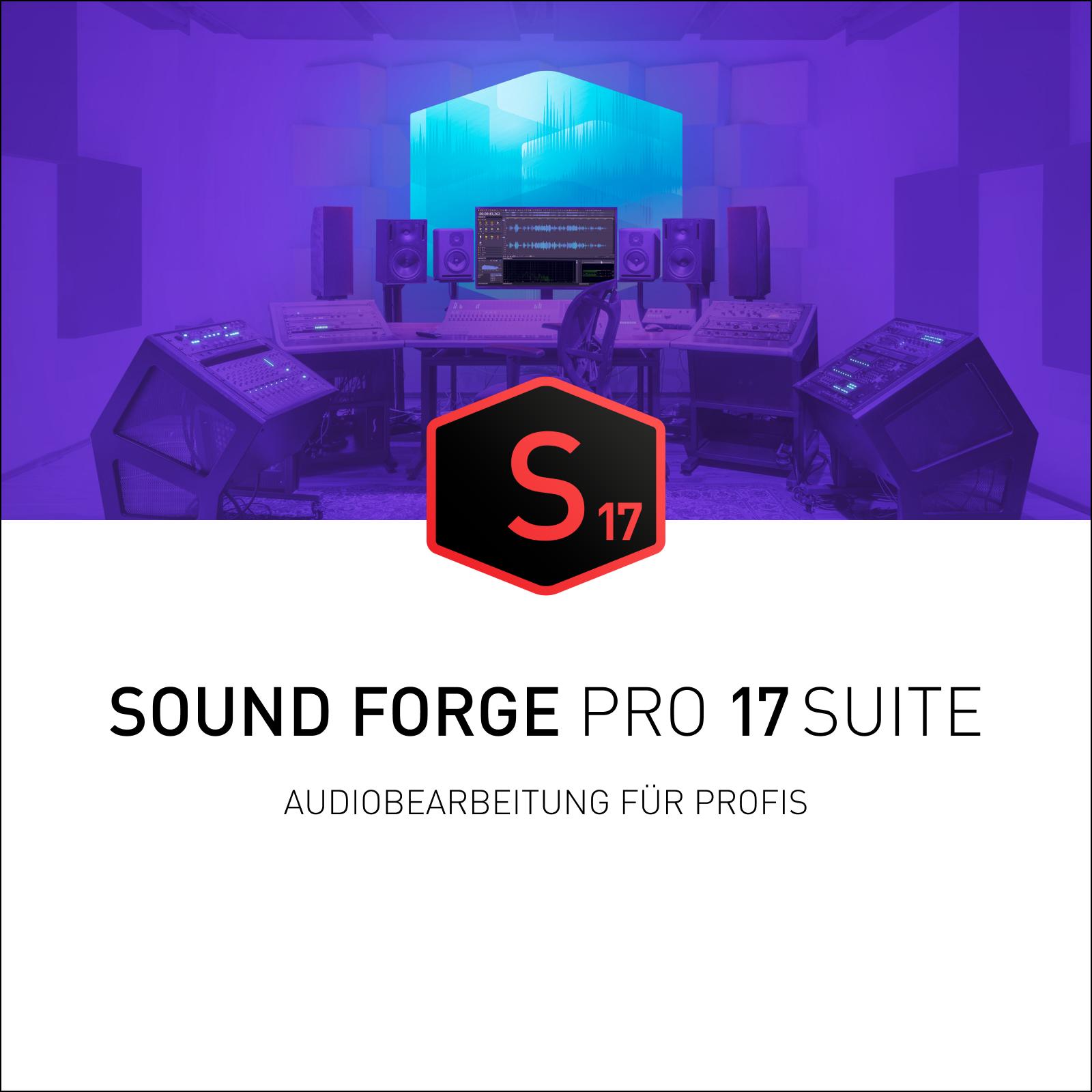 Magix SOUND FORGE Pro 17 Suite Download Code für Windows