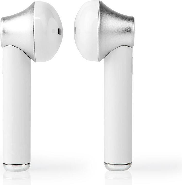 Produktbild Nedis Bluetooth-Kopfhörer, In-Ear, 3h - weiss (3 h, Kabellos)
