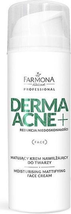 Farmona PROFESSIONAL Derma Acne+ Moisturising Mattifying Face Cream matująco-nawilżający krem do twa (150 ml, 24h cream)