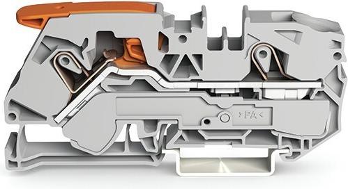 Immagine prodotto Wago 2-conductor through terminal block grey