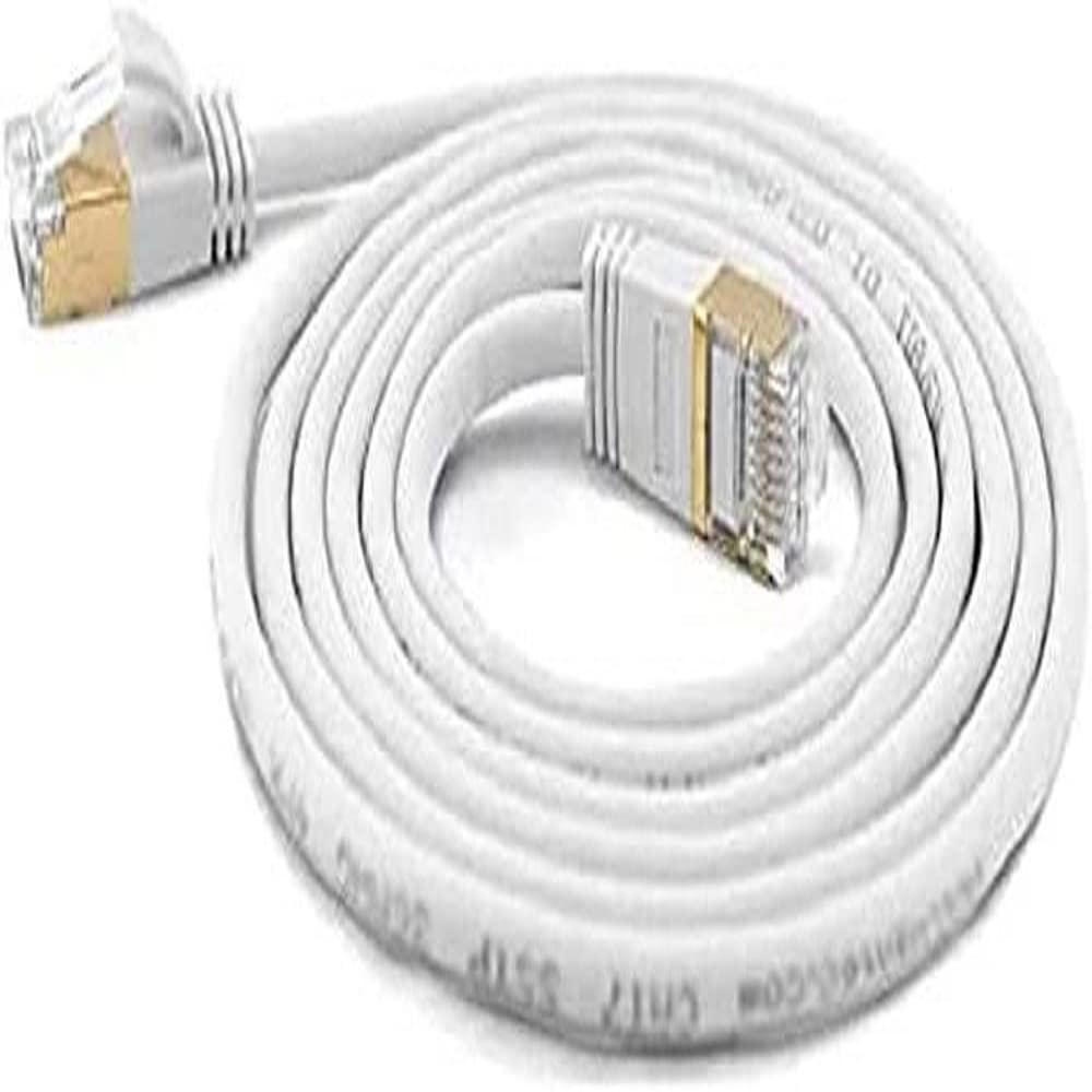Wantec Extra dünnesCat.7 Rohkabel SSTP Patchkabel (S/FTP, CAT7, 25 m), Netzwerkkabel