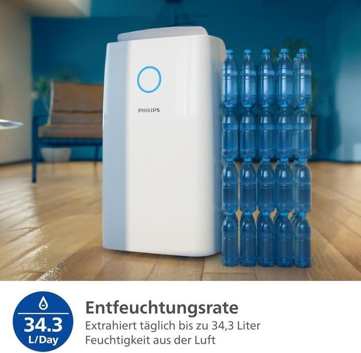 Produktbild Philips DE3306/11 (60 m², 34.30 l/24h)